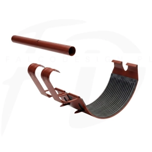 Złączka rynny stalowa Inguri ⌀ 150 kolor czerwony